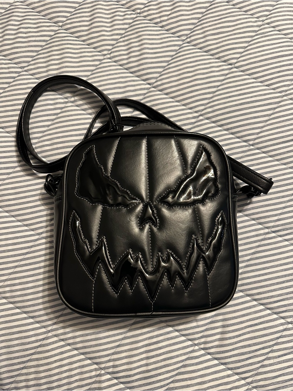 Discontinued Love Pain and Stitches Square Bad Company Bag